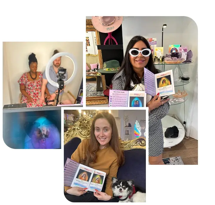 Aura Photo Booth Experience - Hollywood Aura Photography Melrose Avenue Los Angeles