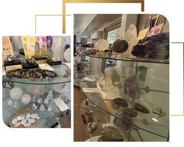 Crystal shop Melrose Avenue, Hollywood, Los Angeles - Hollywood Aura Photography